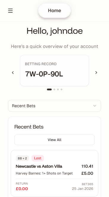 Saving Slips dashboard preview
